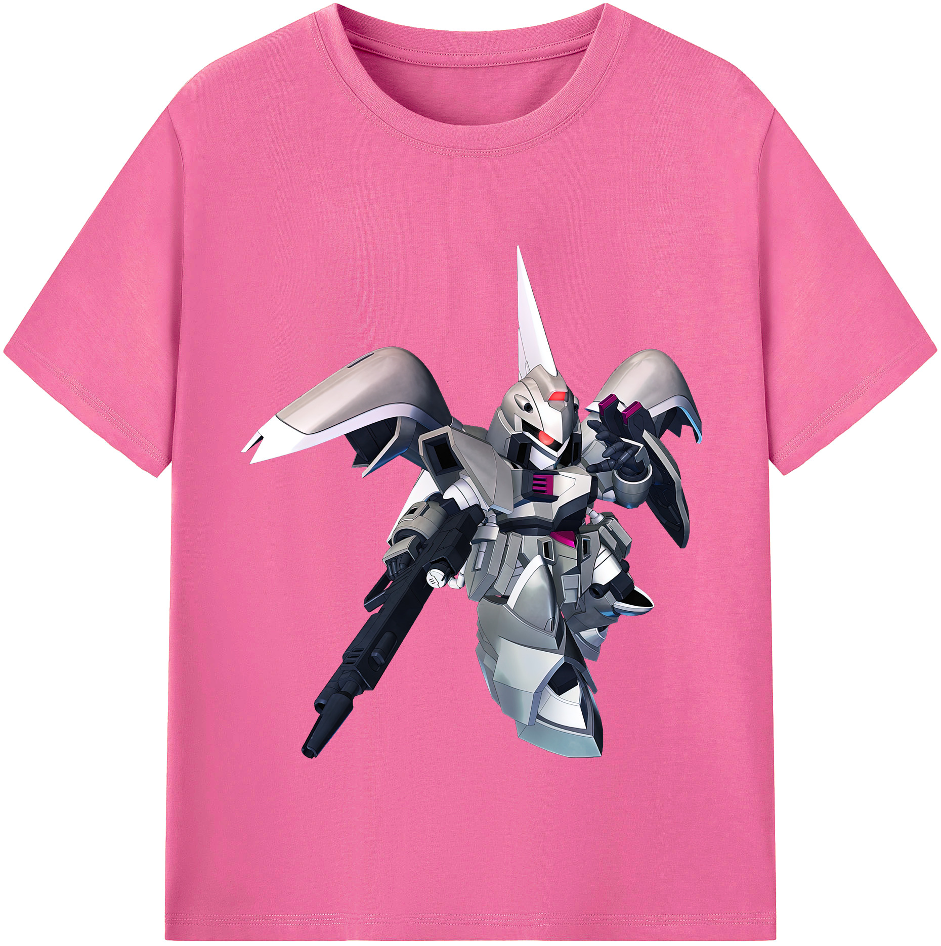 （画像用） 機動戦士ガンダム Mobile Suit Gundam レディースカジュアルプリントTシャツ（綿100％）